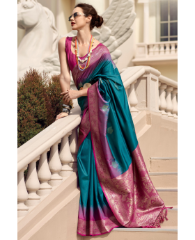 Pure Touch Soft Silk Saree with Zari Weaving