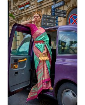 Elegant Patola Silk Saree Perfect for Weddings & Celebrations