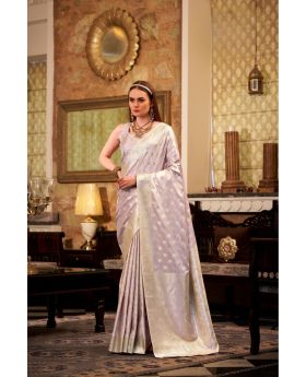 Pure Soft Satin Silk Saree Luxurious Elegance in Every Drape