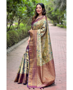 Zari weaves and wine-quality silk sarees